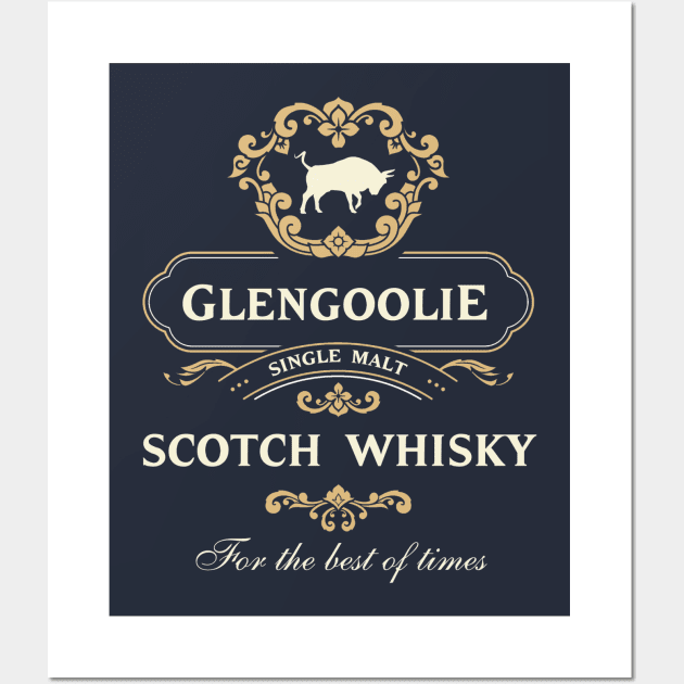 Glengoolie Whisky from Archer Wall Art by MonkeyKing